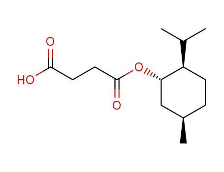 Butanedioic acid,
mono[(1R,2S,5S)-5-methyl-2-(1-methylethyl)cyclohexyl] ester, rel-