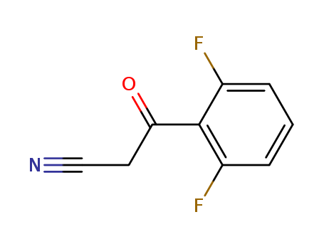 Benzenepropanenitrile, 2,6-difluoro-β-oxo-