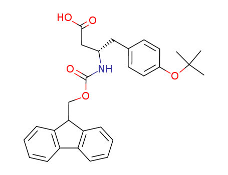 Benzenebutanoic acid,4-(1,1-dimethylethoxy)-b-[[(9H-fluoren-9-ylmethoxy)carbonyl]amino]-, (bS)-(219967-69-8)