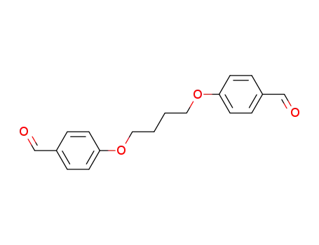 Molecular Structure of 77355-00-1 (4,4'-(1,4-Butanediyl)dioxydibenzaldehyde)