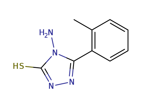 87239-95-0,4-AMINO-5-(2-METHYLPHENYL)-4H-1,2,4-TRIAZOLE-3-THIOL,4-amino-5-(2-(methylthio)phenyl)-4H-1,2,4-triazole-3-thiol;2hb9;4-Amino-5-(2-Methylphenyl)-2,4-Dihydro-3h-1,2,4-Triazole-3-Thione;4-amino-5-(2-methylphenyl)-1,2,4-triazole-3-thiol;4-amino-5-(2-methylphenyl)-2H-1,2,4-triazole-3-thione;4-amino-5-(2-methylphenyl)-4H-1,2,4-triazole-3-thiol;