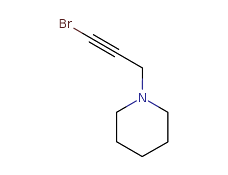 Molecular Structure of 19977-51-6 (Piperidine, 1-(3-bromo-2-propynyl)-)