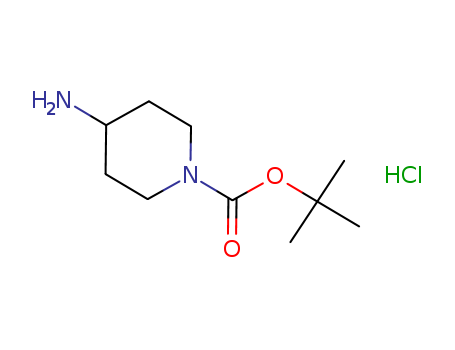 1-Piperidinecarboxylicacid, 4-amino-, 1,1-dimethylethyl ester, hydrochloride (1:1)