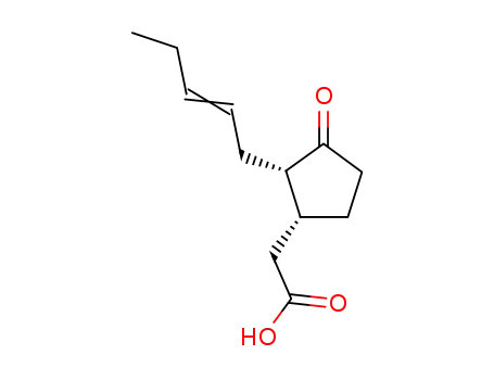 Molecular Structure of 77026-92-7 ((+/-)-JASMONIC ACID)