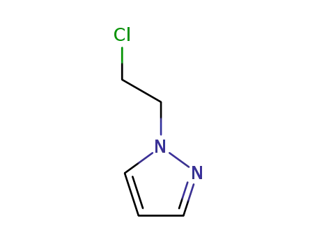 Molecular Structure of 96450-53-2 (1-(2-CHLOROETHYL)-1H-PYRAZOLE)