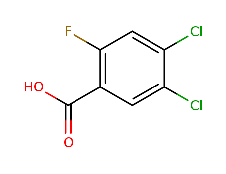 Benzoicacid, 4,5-dichloro-2-fluoro-