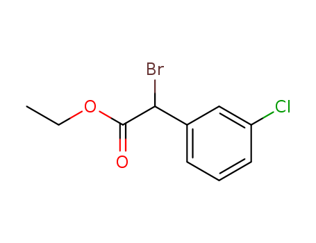 Ethyl 2-bromo-2-(3-chlorophen-1-yl)acetate