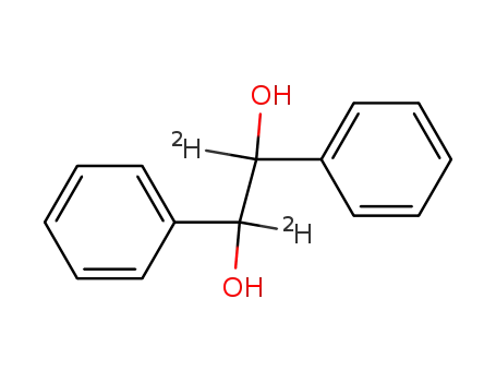 Molecular Structure of 36239-19-7 (<1,2-2H2>-1,2-diphenyl-1,2-ethanediol)
