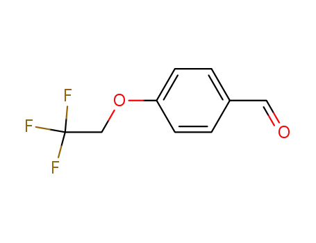 Molecular Structure of 76579-46-9 (4-(2,2,2-trifluoroethoxy)benzaldehyde)