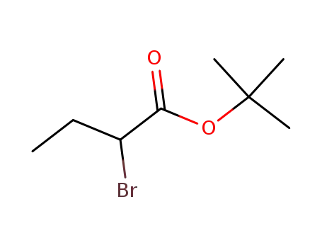 Molecular Structure of 24457-21-4 (TERT-BUTYL 2-BROMOBUTYRATE)