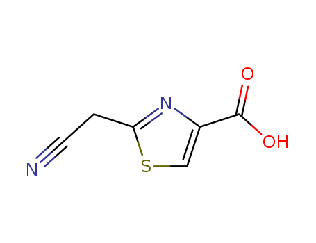 4-Thiazolecarboxylicacid, 2-(cyanomethyl)-