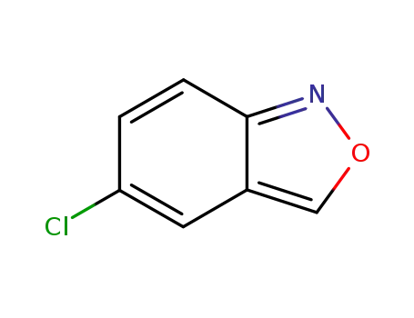 Molecular Structure of 4596-92-3 (2,1-Benzisoxazole,5-chloro-(7CI,8CI,9CI))