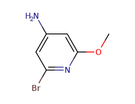 Molecular Structure of 1196152-34-7 (2-Bromo-6-methoxy-4-aminopyridine)