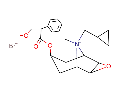 Molecular Structure of 51598-60-8 (Cimetropium bromide)