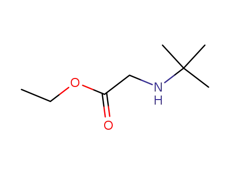 Molecular Structure of 37885-76-0 (ETHYL 2-(TERT-BUTYLAMINO)ACETATE)