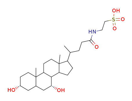 Ethanesulfonic acid,2-[[(3a,5b,7b)-3,7-dihydroxy-24-oxocholan-24-yl]amino]-