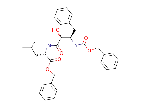(S)-2-((R)-3-Benzyloxycarbonylamino-2-hydroxy-4-phenyl-butyrylamino)-4-methyl-pentanoic acid benzyl ester