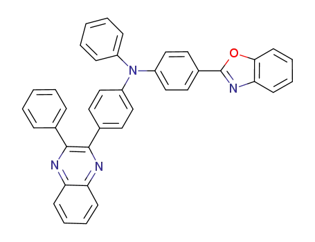 4-(benzoxazol-2-yl)-4'-(3-phenylquinoxalin-2-yl)triphenylamine