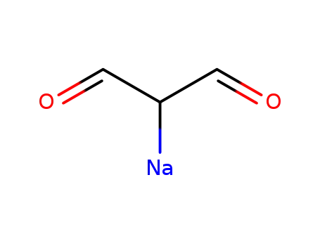 Molecular Structure of 24382-04-5 (Sodium malondialdehyde.)