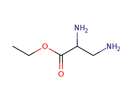 Molecular Structure of 72809-03-1 (Ethyl-2,3-diaminopropanoate)