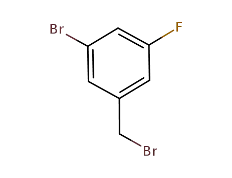 Molecular Structure of 216755-57-6 (3-Fluoro-5-bromobenzyl bromide)