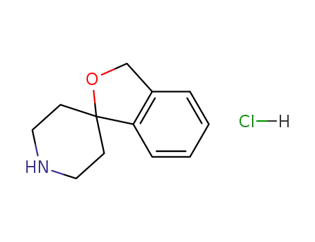 Molecular Structure of 37663-44-8 (4-SPIRO-[1-PHTHALAN]PIPERIDINE HYDROCHLORIDE)