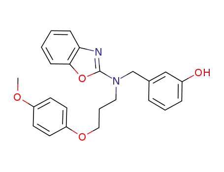 Phenol, 3-[[2-benzoxazolyl[3-(4-methoxyphenoxy)propyl]amino]methyl]-