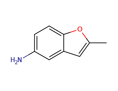 (2-methyl-1-benzofuran-5-yl)amine(SALTDATA: HCl)