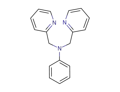 Molecular Structure of 301668-92-8 (N,N-bis(pyridin-2-ylmethyl)benzenamine)