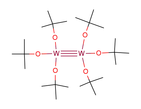 Molecular Structure of 57125-20-9 (ditungsten hexa-tert-butoxide)
