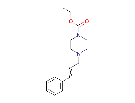 ethyl <4-(3-phenyl-2-propenyl)-1-piperazinyl> carboxylate