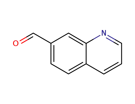 Molecular Structure of 49573-30-0 (Quinoline-7-carbaldehyde)