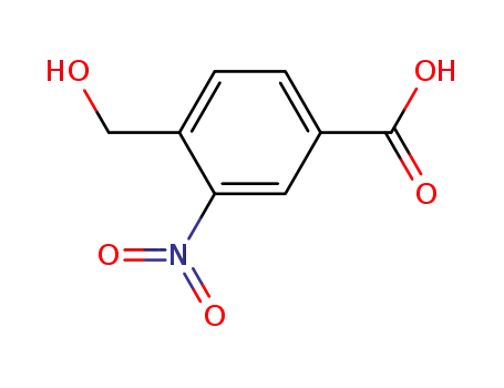 Molecular Structure of 82379-38-2 (4-HYDROXYMETHYL-3-NITROBENZOIC ACID)