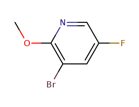 Molecular Structure of 884494-81-9 (3-BROMO-5-FLUORO-2-METHOXYPYRIDINE)