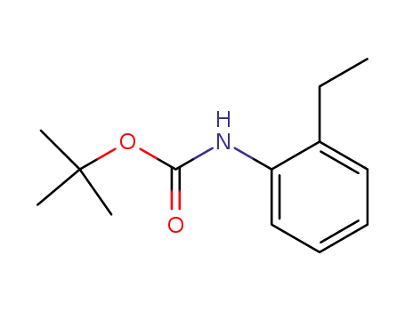 Molecular Structure of 110969-45-4 (N-(TERT-BUTOXYCARBONYL)-2-ETHYLANILINE)