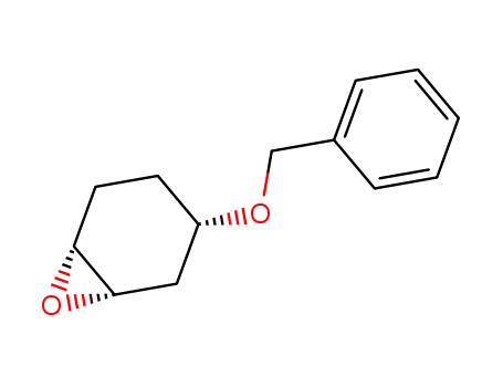 Molecular Structure of 84029-18-5 (7-Oxabicyclo[4.1.0]heptane, 3-(phenylmethoxy)-, (1R,3R,6S)-rel-)