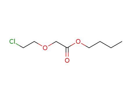 Molecular Structure of 68448-72-6 (2-Chlor-aethoxyesssigsaeure-butylester)