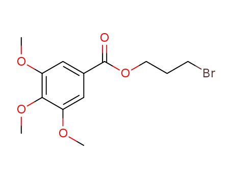 Molecular Structure of 14037-86-6 (3-bromopropyl 3,4,5-trimethoxybenzoate)