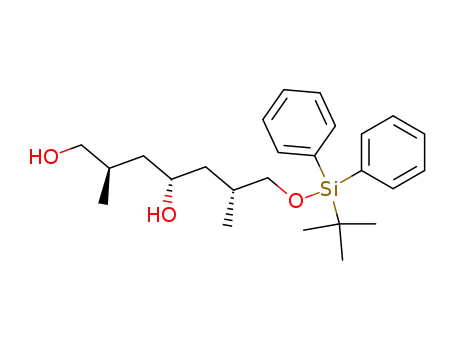 (2R,4R,6R)-7-(tert-Butyl-diphenyl-silanyloxy)-2,6-dimethyl-heptane-1,4-diol