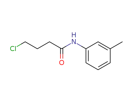 Molecular Structure of 73863-44-2 (4-CHLORO-N-(3-METHYLPHENYL)BUTANAMIDE)