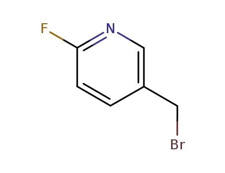 Molecular Structure of 105827-74-5 (5-(BROMOMETHYL)-2-FLUOROPYRIDINE)