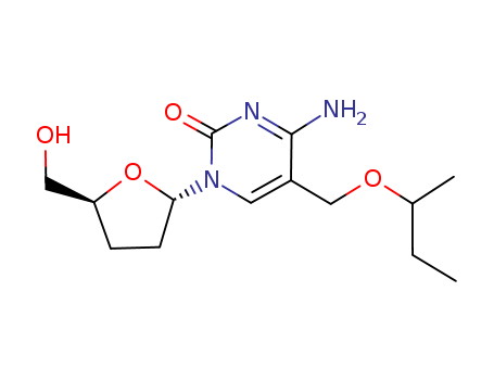 133635-73-1,4-amino-5-[(butan-2-yloxy)methyl]-1-[(2R,5S)-5-(hydroxymethyl)tetrahydrofuran-2-yl]pyrimidin-2(1H)-one,