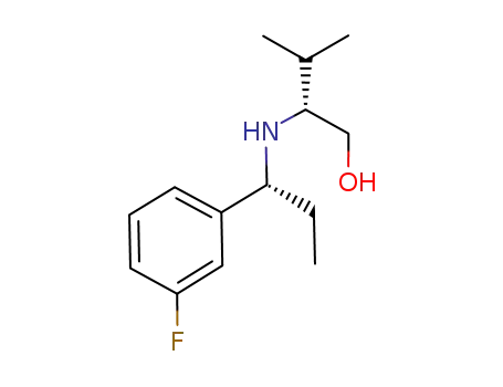 1-Butanol, 2-[[(1R)-1-(3-fluorophenyl)propyl]amino]-3-methyl-, (2R)-