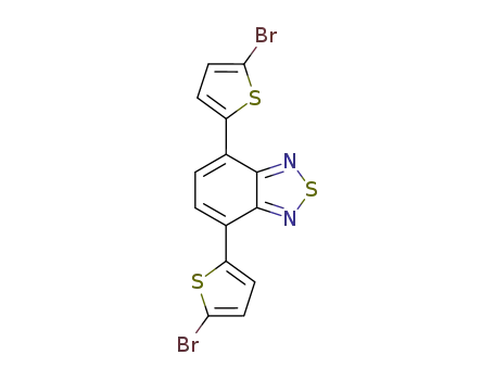 Molecular Structure of 288071-87-4 (4,7-Bis(2-bromo-5-thienyl)-2,1,3-benzothiadiazole)
