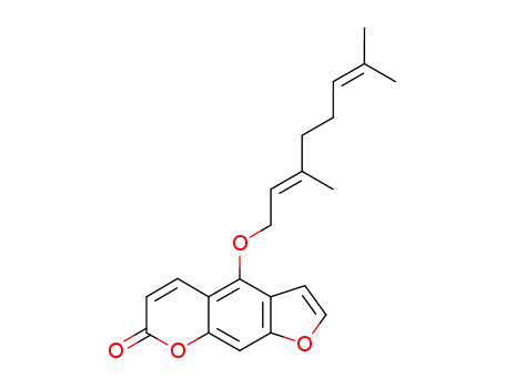 Molecular Structure of 7380-40-7 (Bergamotine)