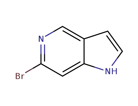 Molecular Structure of 1000342-71-1 (6-BROMO-5-AZAINDOLE)