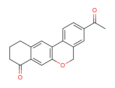 3-ACETYL-10,11-DIHYDRO-5H-DIBENZO[C,G]CHROMEN-8(9H)-ONE