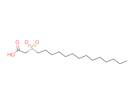 Acetic acid, (tetradecylsulfonyl)-