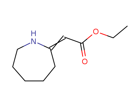 Ethyl 2-(azepan-2-yl)idenacetate
