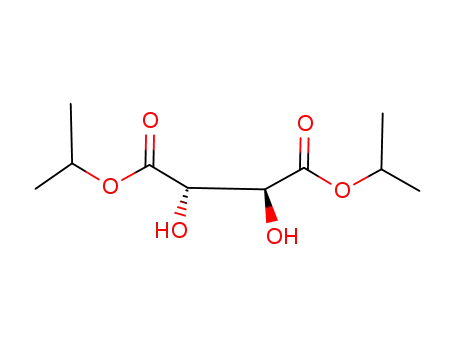 Molecular Structure of 62961-64-2 (Diisopropyl D-tartrate)